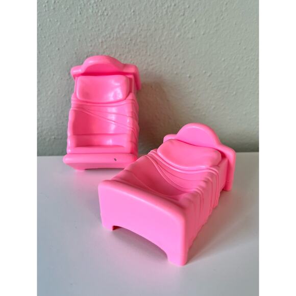 Fisher-Price Little People House Pink Bed from #2511 or #72511 1996 - Picture 1 of 5